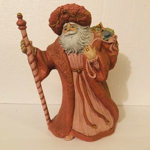 SET 6 Santa Clauses Around World Estate Sale Find